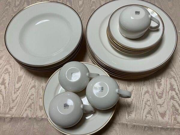 昭和レトロHOYAディナーセット5客セット ★ディナー皿×5 ★スープ皿×5★パン皿×5★コーヒーカップ セット×4