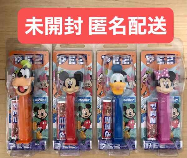 ペッツ チームミッキー & フレンズ 4種コンプリート 未開封 PEZ