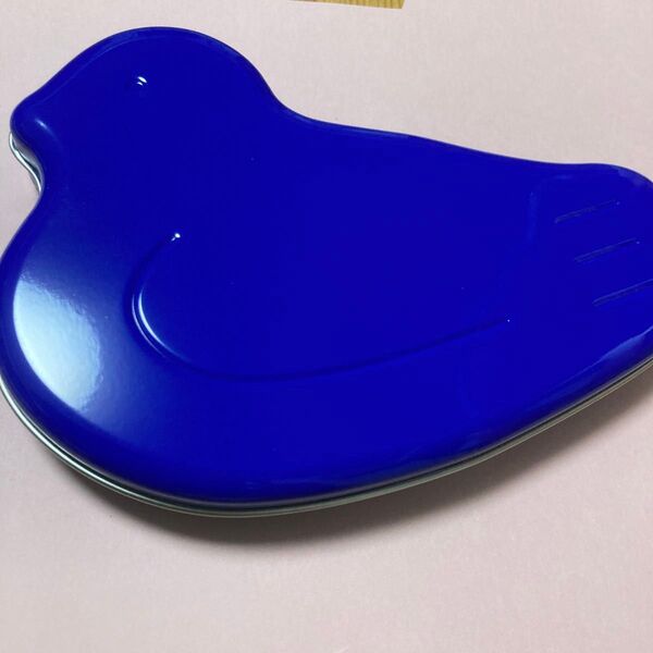 鳩サブレー 鳩の日 缶のみ 鳩サブレー缶 青