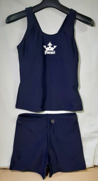 新品 未使用 タグ付き FIORUCCI 水着 セパレート 上下セット 170cm タンクトップ パンツ UVカット フィオルッチ