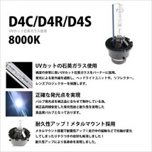 ラクティス ランクル■送料無料D4C/D4R/D4S/HIDバルブ8000K_画像2