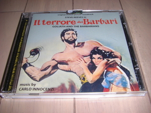CD「 カルロ・イノセンツィ / IL terrore dei Barbari」輸入盤