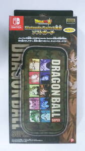 40422-1 Nintendo Switch 専用 ソフトポーチ カモフラージュ DRAGON BALL 超 任天堂スイッチ用ポーチ ドラゴンボールスーパー