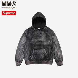 Supreme mm6★box logo★hooded sweatshirt★Maison Margiela★シュプリーム