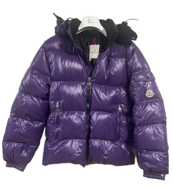 MONCLER BAZILLE MAYAダウンジャケット シャイニーパープル 0