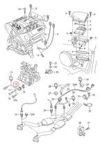 AUDI Volkswagen A3 A4 A6 A8 TT クワトロ ゴルフ 他 BOSCH製 クランクセンサー/クランク角/シャフト/ポジション/センサー 06A906433C 新品_画像7