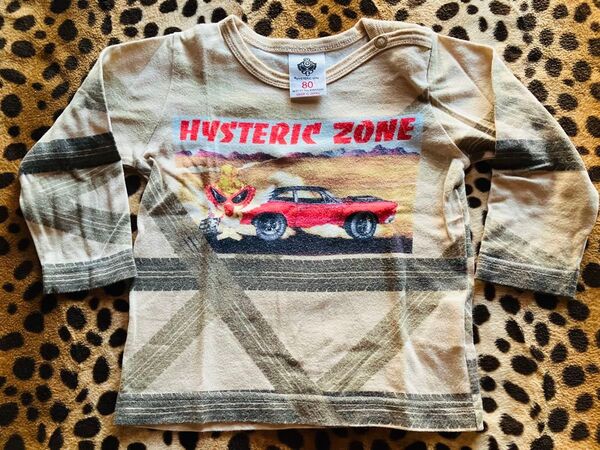 54 HYSTERIC MINI ヒステリック ミニ 長袖 Tシャツ80 サイズ 子供服 キッズ kids ジュニア Jr.