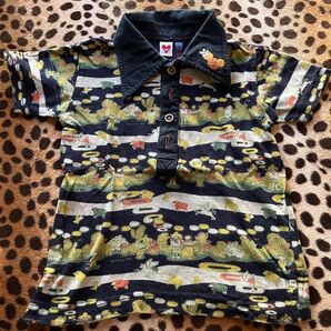 63 美品 Boofoowoo ブーフーウー 半袖 シャツ 100 サイズ 子供服 キッズ kids ジュニア 子供服 Jr.