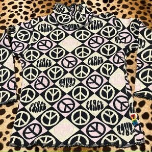 77 美品 Boofoowoo ブーフーウー カットソー ハイネック タートル 100サイズ 男の子 女の子 子供服 キッズ