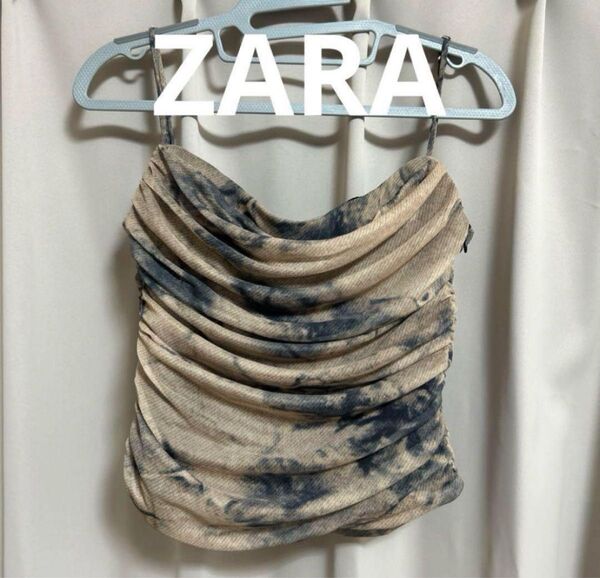 ZARA ジャガード キャミソール
