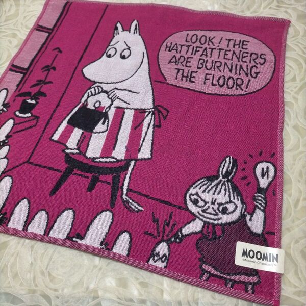 ムーミン MOOMIN リトルミー ガーゼハンカチ 35x35 新品