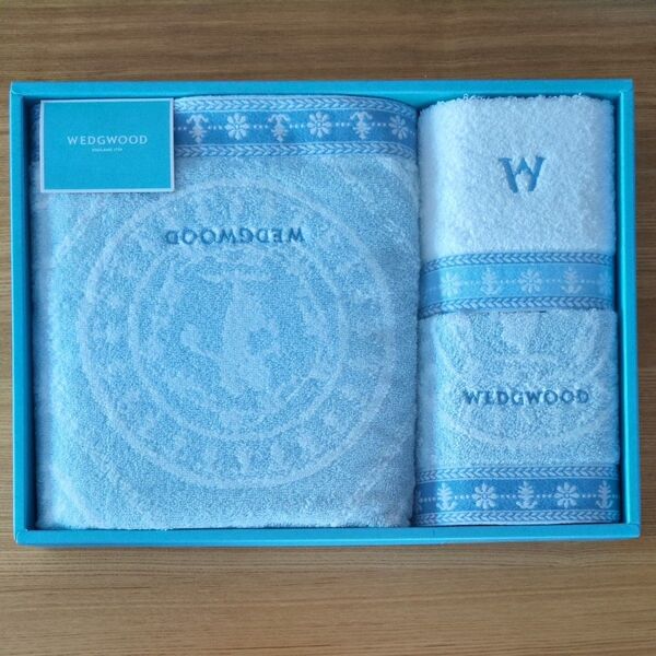 WEDGWOOD ウェッジウッド バスタオル1枚 ウォッシュタオル2枚