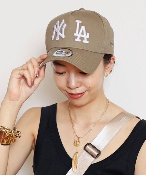 ニューエラ new era ダブルロゴキャップ アパルトモン double logo cup muse ドゥーズィエムクラス
