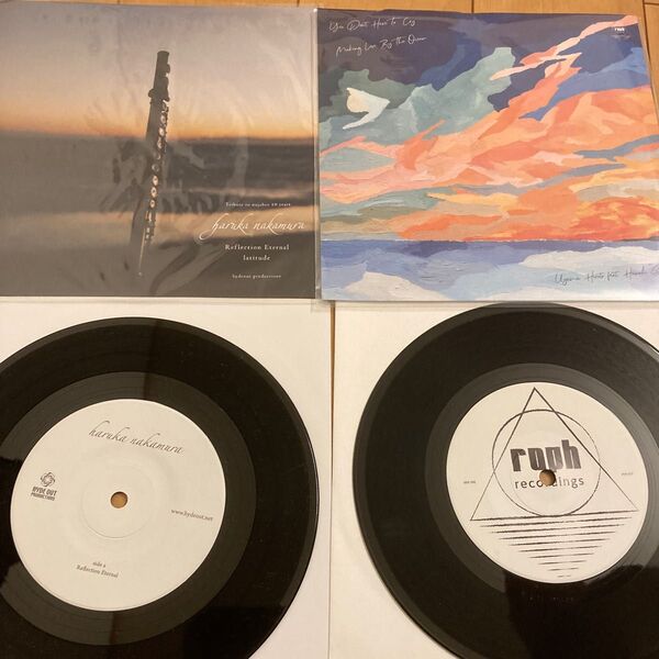 Haruka Nakamura Uyama Hiroto レコード 7 inch nujanes レコード
