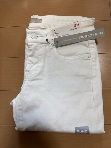 UNIQLO スリムフィットアンクルジーンズ 23インチ 未使用 タグ付