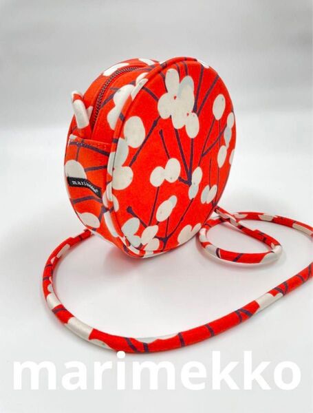 マリメッコ marimekko ショルダー ポシェット 丸 ルミマルヤ