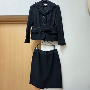 TO BE CHIC セットアップ 黒 スカートスーツ 上下