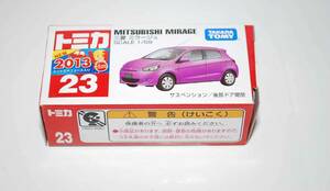 ■即決 絶版新品　トミカ　三菱 ミラージュ　23
