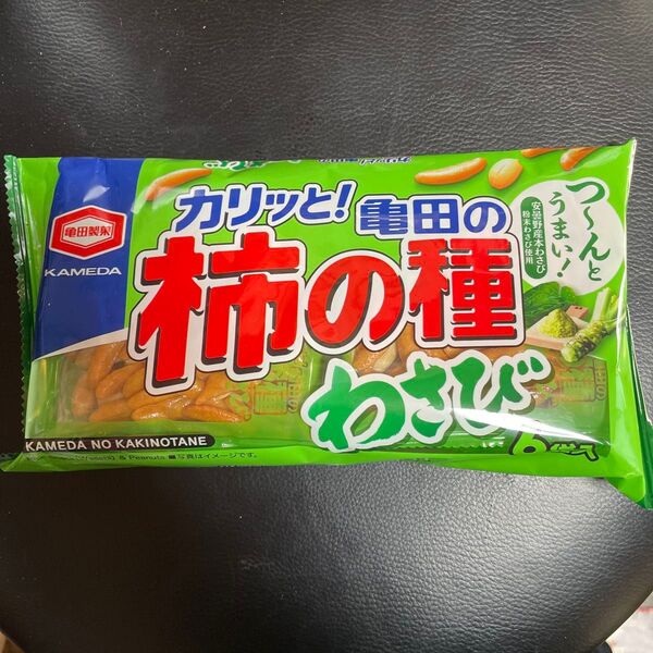 亀田の柿の種 わさび 6袋