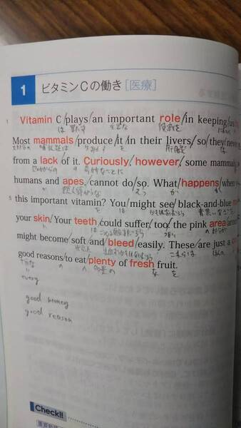 某進学塾の英語長文読解メソッド「猫でもわかる直訳」を施したZ会速読英単語 必修編改訂5版 自学自習可の「学習の進め方」プリント付き