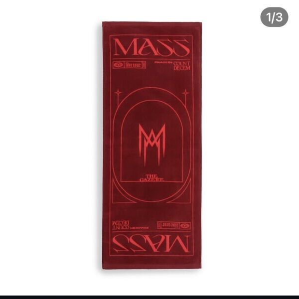 the gazette タオル ガゼット 新品 mass