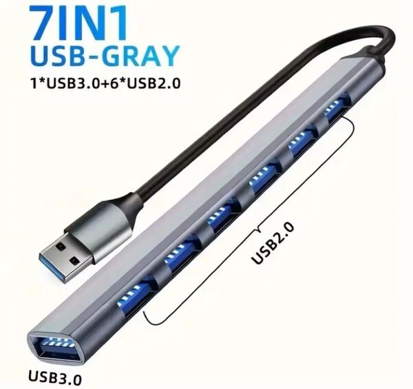 USB ハブ 7 in 1 新品未開封