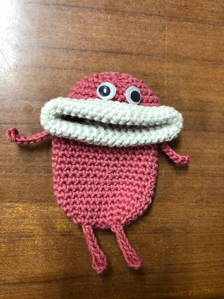 ハンドメイド モンスター小物入れ