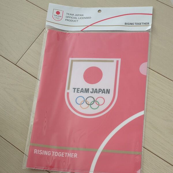 TEAM JAPAN クリアファイル A4