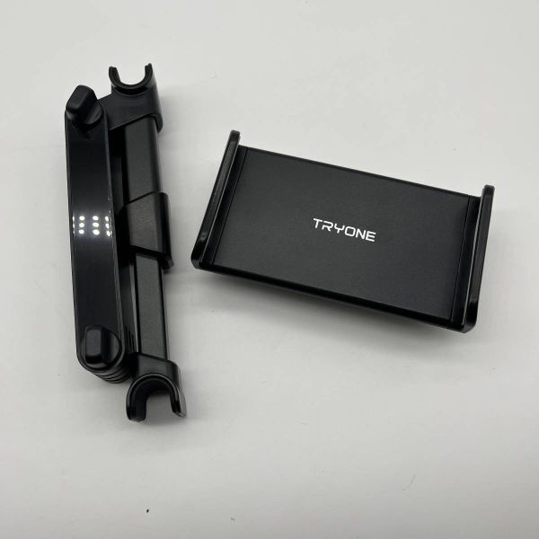 TRYONE タブレット ホルダー DR203 車載ホルダー ヘッドレスト ホルダー 伸縮アームスタンド スマホ ホルダー ヘッドレスト