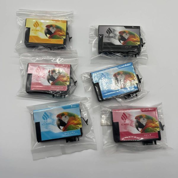 エプソン用互換インクカートリッジ DR230 IC50 (BK/C/M/Y/LC/LM) 6色