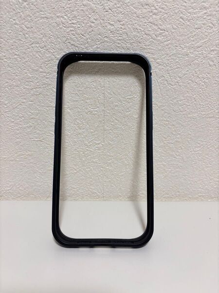 iPhone15 アルミバンパー ケース ブルー シンプル ケース カバー 枠だけ 周りだけ
