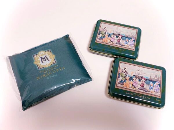 ディズニー ミラコスタ エコバッグ アメニティ缶