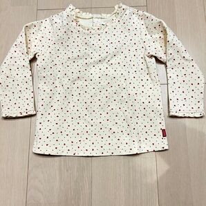 marie claire トップス Tシャツ 100cm ハート柄
