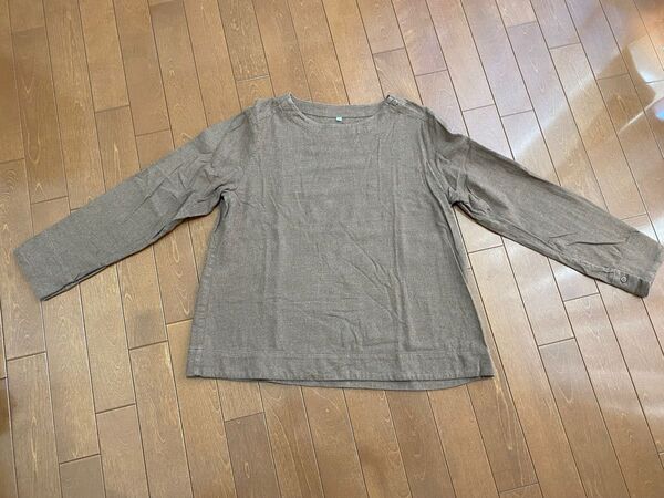 無印良品 フランネルブラウス