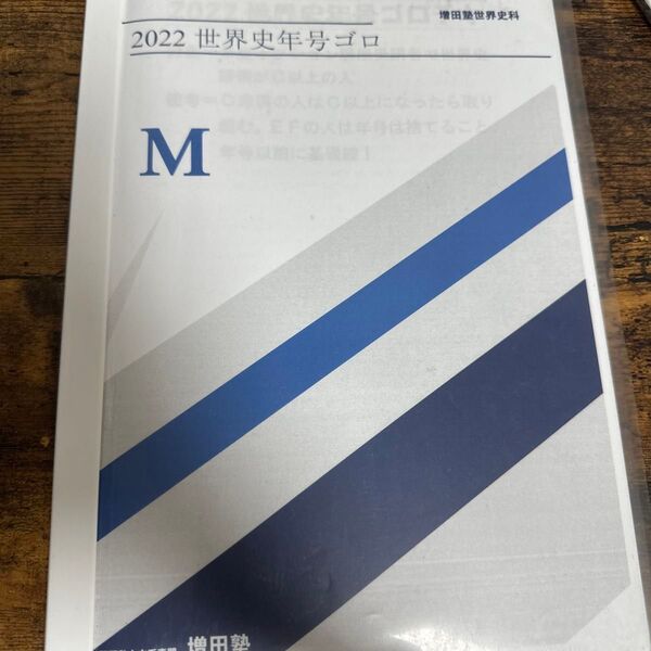 増田塾 世界史 年号暗記