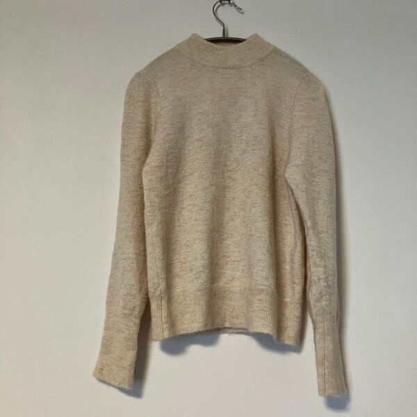 Dot&Stripes ドットアンドストライプ セーター ハイネックニット ピンクベージュ Sサイズ ティーン ジュニア
