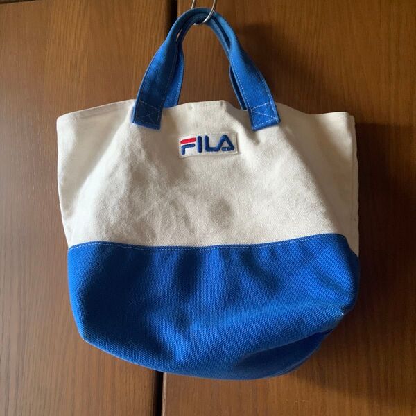 FILA トートバッグ キャンバス地