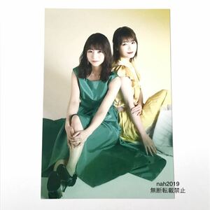 Art hand Auction Nogizaka46 Carte postale Hinako Kitano Kazumi Takayama Produits officiels 1 pièce 2020 Pas à vendre (premier bonus du calendrier photo brute style 2, Ligne Na, de, Nogizaka46