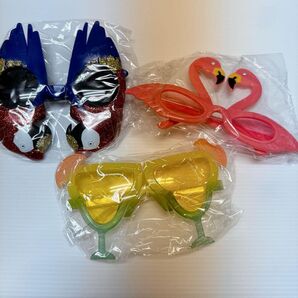 パーティーサングラス パリピセット サングラス 3個セット