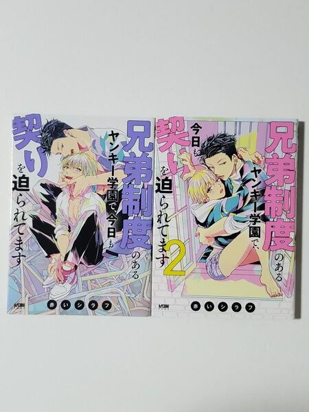 兄弟制度のあるヤンキー学園で、今日も契りを迫られてます 赤いシラフ 1 2巻セット