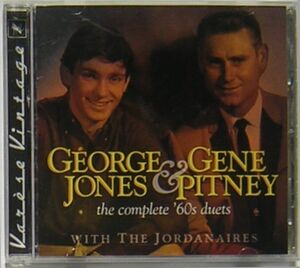 George Jones & Gene Pitney/Complete 60's Duets With the Jordanaires～ジョージ・ジョーンズ/ジーン・ピットニー
