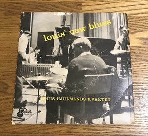 マニア垂涎 デンマーク名ヴァイブ奏者の名門からの激レア盤/‘59 丁Debut原盤/ Louis Hjulmands Kvartet [Louis' New Blues]/欧州ジャズ