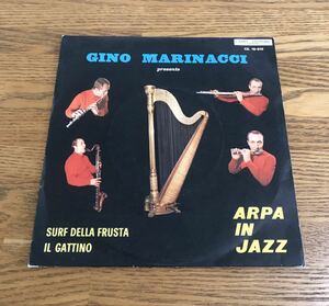 再発化が進むイタリア人気フルート奏者 異色のセッション/‘65伊Campi-Editore原盤/ Gino Marinacci [Arpa In Jazz]/Lounge/オルガンバー