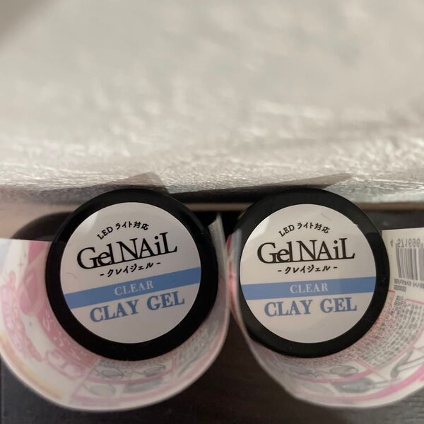 【廃盤商品】セリア seria GelNail クリアクレイジェル 2個セット ネイル ジェルネイル