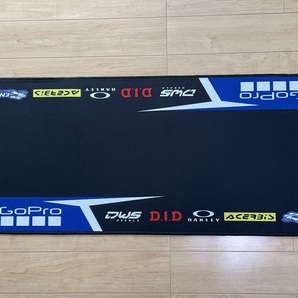 ゴムマット「ヤマハ・GO PRO2」サイズ:120cm×40cm ガレージ・お部屋の装飾・汚れ防止に最適 18679