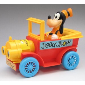  Disney Goofy zen my toy JIGGLY JALOPY 1980 year USA Disney theme park box equipped 