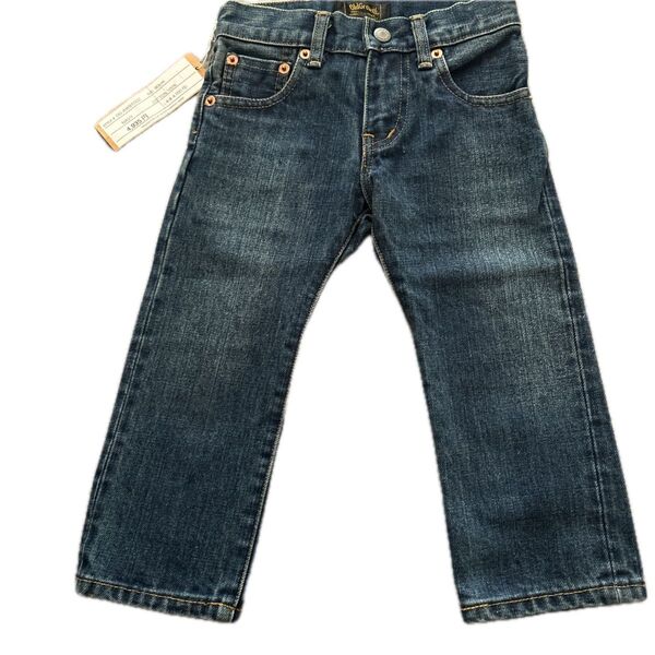 ビンテージ デニムパンツ ジーンズ リーバイス Levi oldgrowth 子供 90㎝
