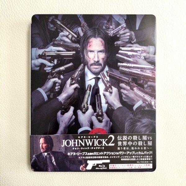 ジョン・ウィック:チャプター2 コレクターズ・エディション スチールブック仕様・日本オリジナルデザイン(Blu-ray)