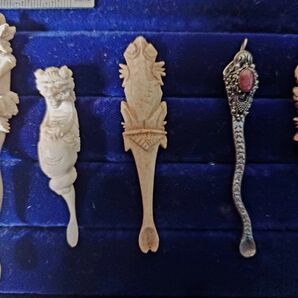 鼻薬用スプーン 嗅ぎタバコ用スプーン 骨董