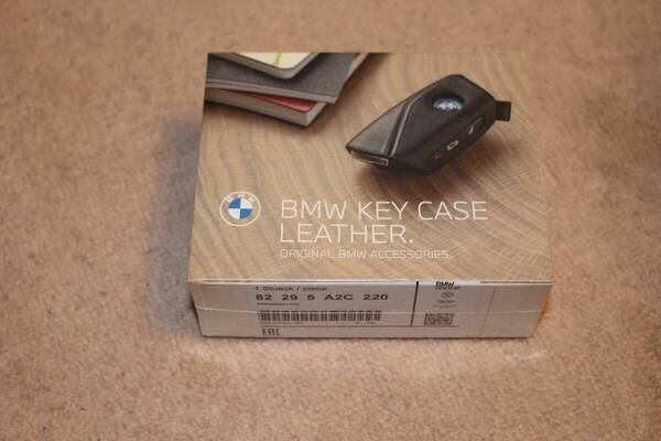【未使用・未開封】【送料無料】【即決】新型 BMW 純正 KEY CASE LEATHER キーケース レザー ブラック